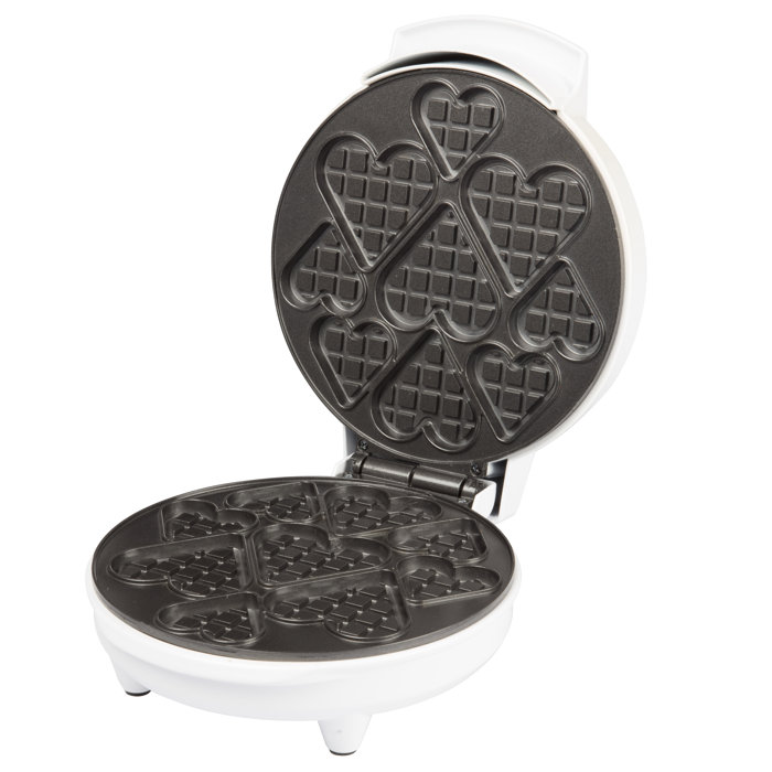 CucinaPro 2.5'' Heart Non Stick Waffle Maker & Reviews Wayfair